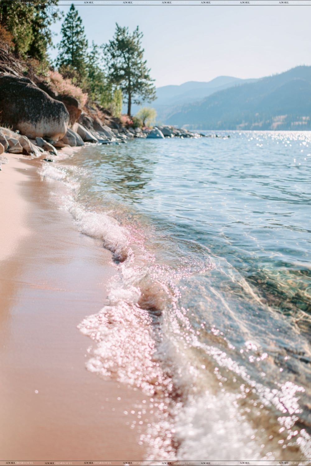 Okanagan Valley style lake views
