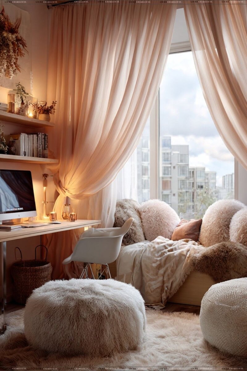 High rise home office