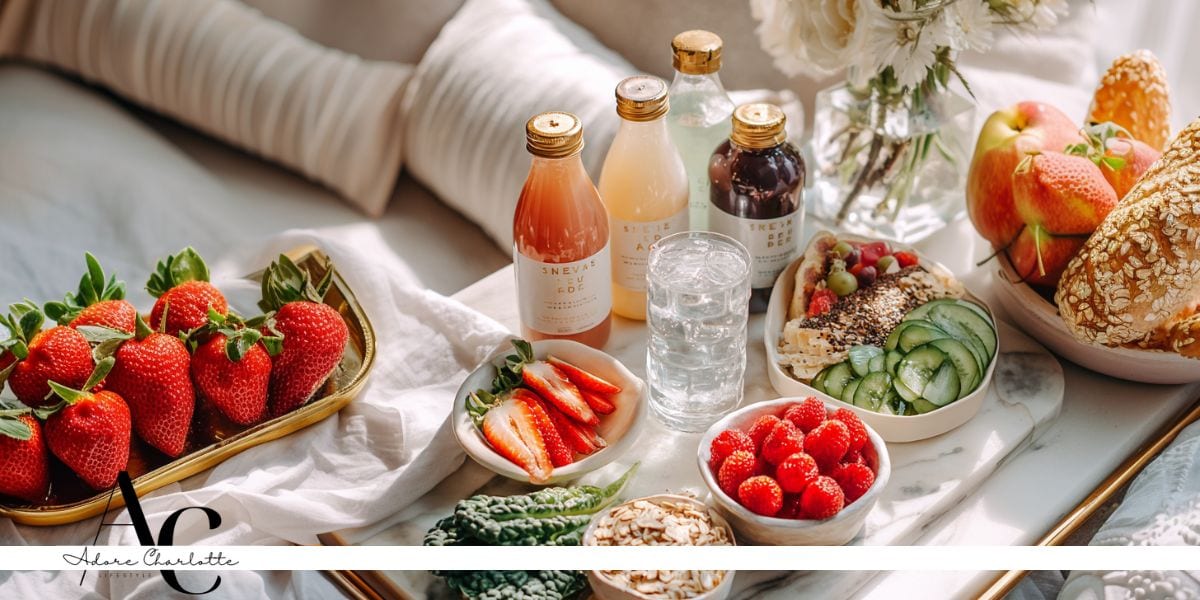 Nurturing Your Gut for Long Term Wellness with fruit and healthy foods