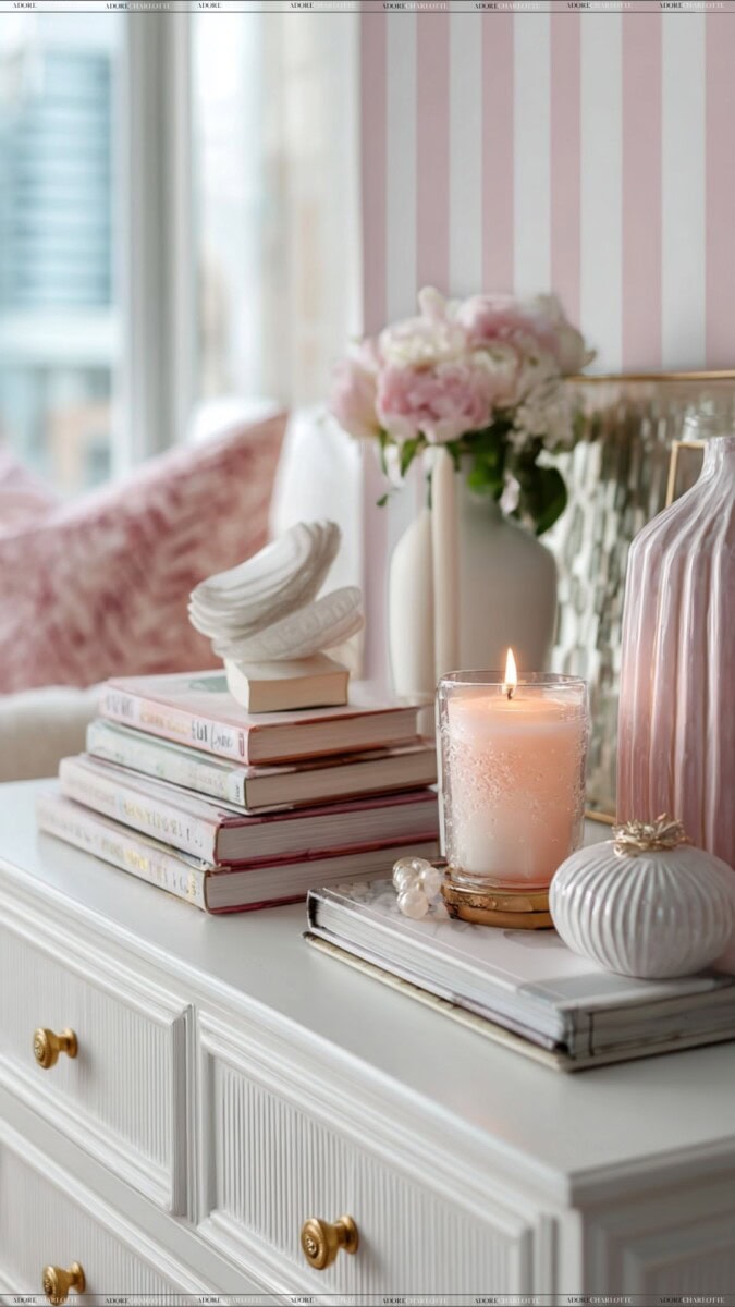 How Renters Can Use Striped Wallpaper