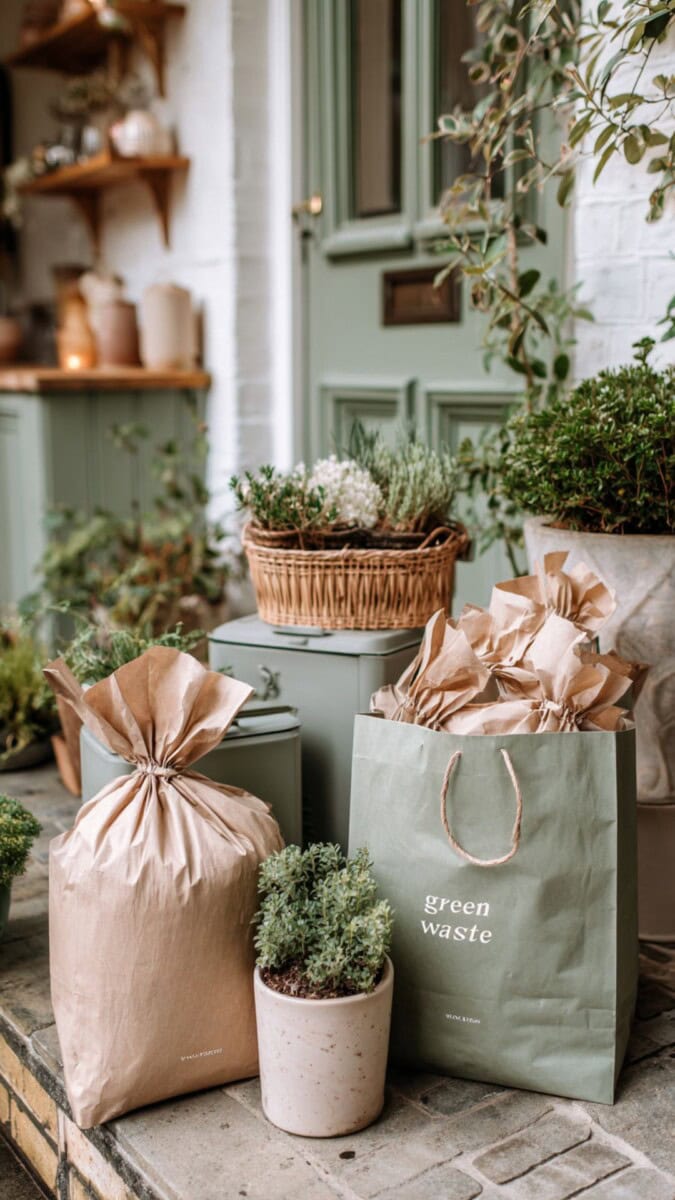 What to Do with Dead Plants, turn into green waste.